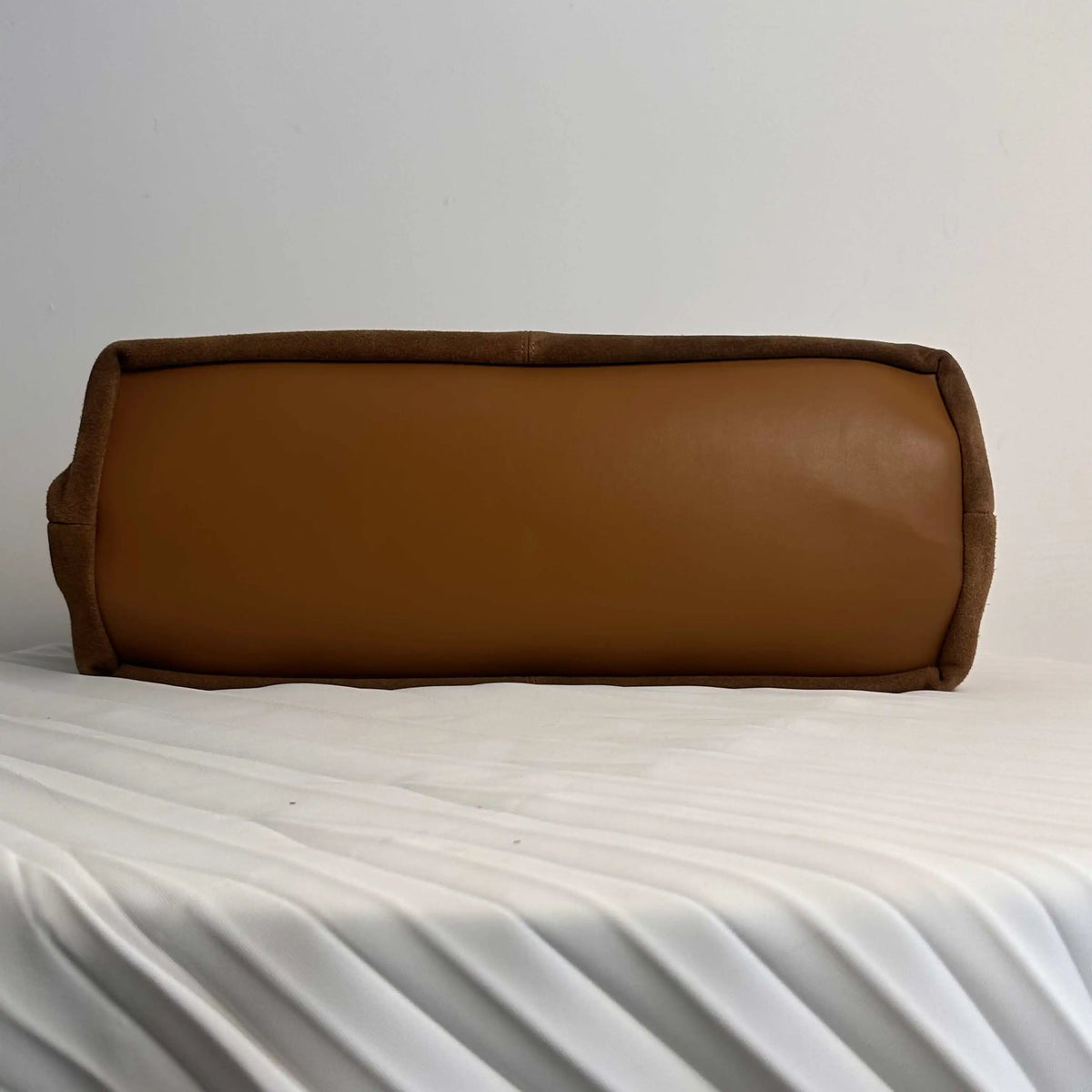 Sac cabas femme en daim à deux compartiments, trois coloris