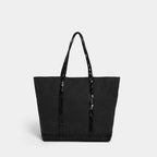Sac cabas femme à paillettes, fermeture éclair, porté épaule
