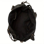 Sac cabas femme en similicuir souple, 36 x 27 cm, bandoulière amovible