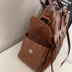 Sac cabas femme pour les cours et le travail, en similicuir