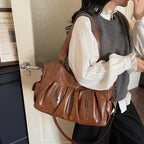 Sac cabas femme pour les cours et le travail, en similicuir