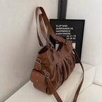 Sac cabas femme pour les cours et le travail, en similicuir