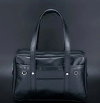 Sac cabas femme pour les cours, ordinateur jusqu'à 16 pouces, noir