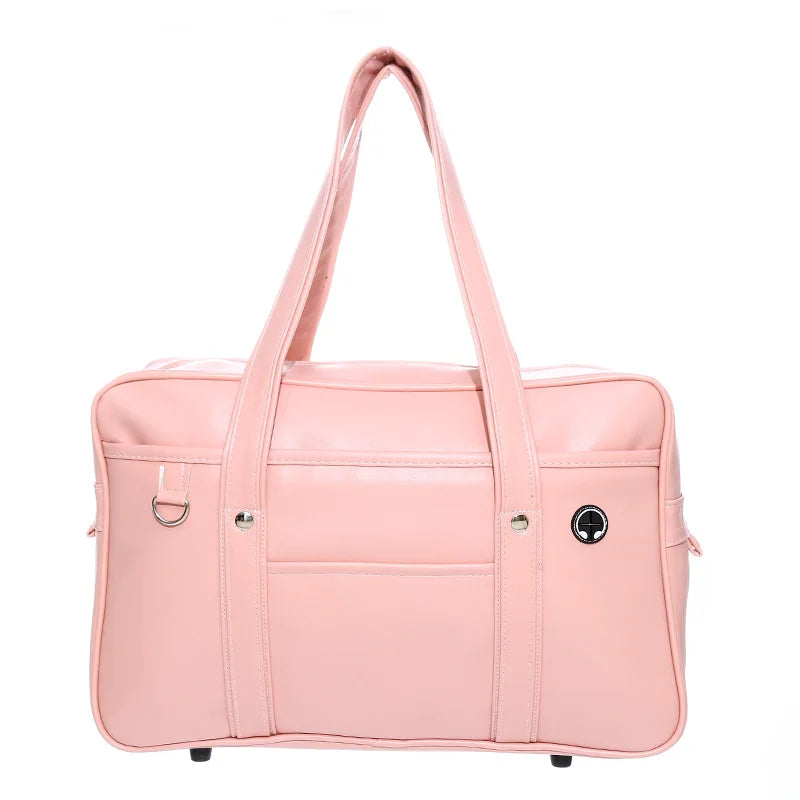 Sac cabas femme pour les cours, ordinateur jusqu'à 16 pouces, rose