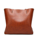 Sac cabas femme en similicuir, cinq coloris, 34 cm