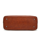 Sac cabas femme en similicuir, cinq coloris, 34 cm
