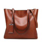 Sac cabas femme en similicuir, cinq coloris, 34 cm