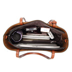 Sac cabas femme en similicuir, cinq coloris, 34 cm
