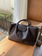 Sac cabas femme en similicuir, format 40 x 30 cm, zippé