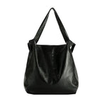 Sac cabas femme en similicuir à porter main ou en bandoulière