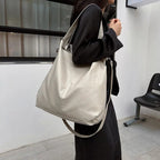 Sac cabas femme en similicuir à porter main ou en bandoulière