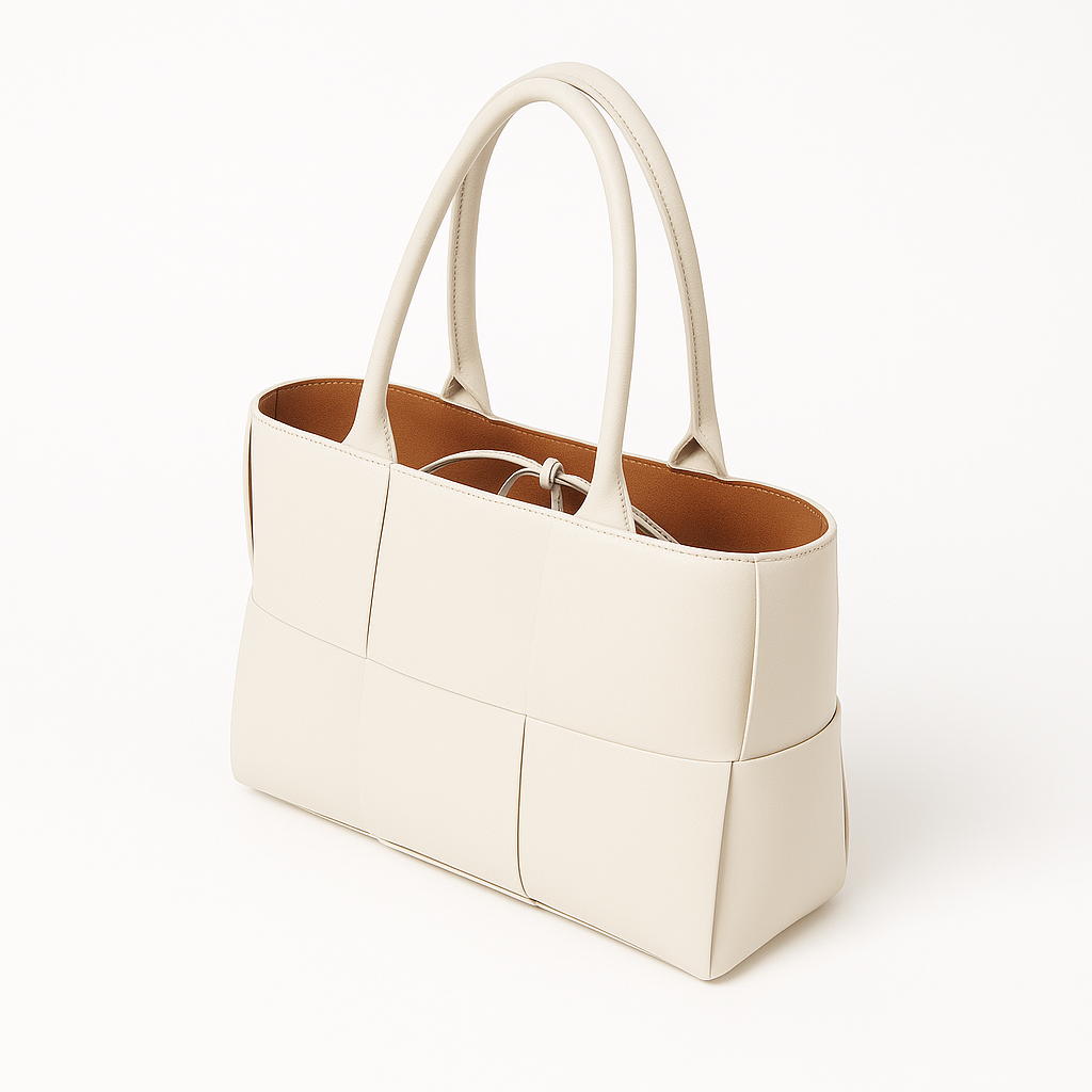 Sac cabas tressé femme 35 x 23 cm, quatre coloris