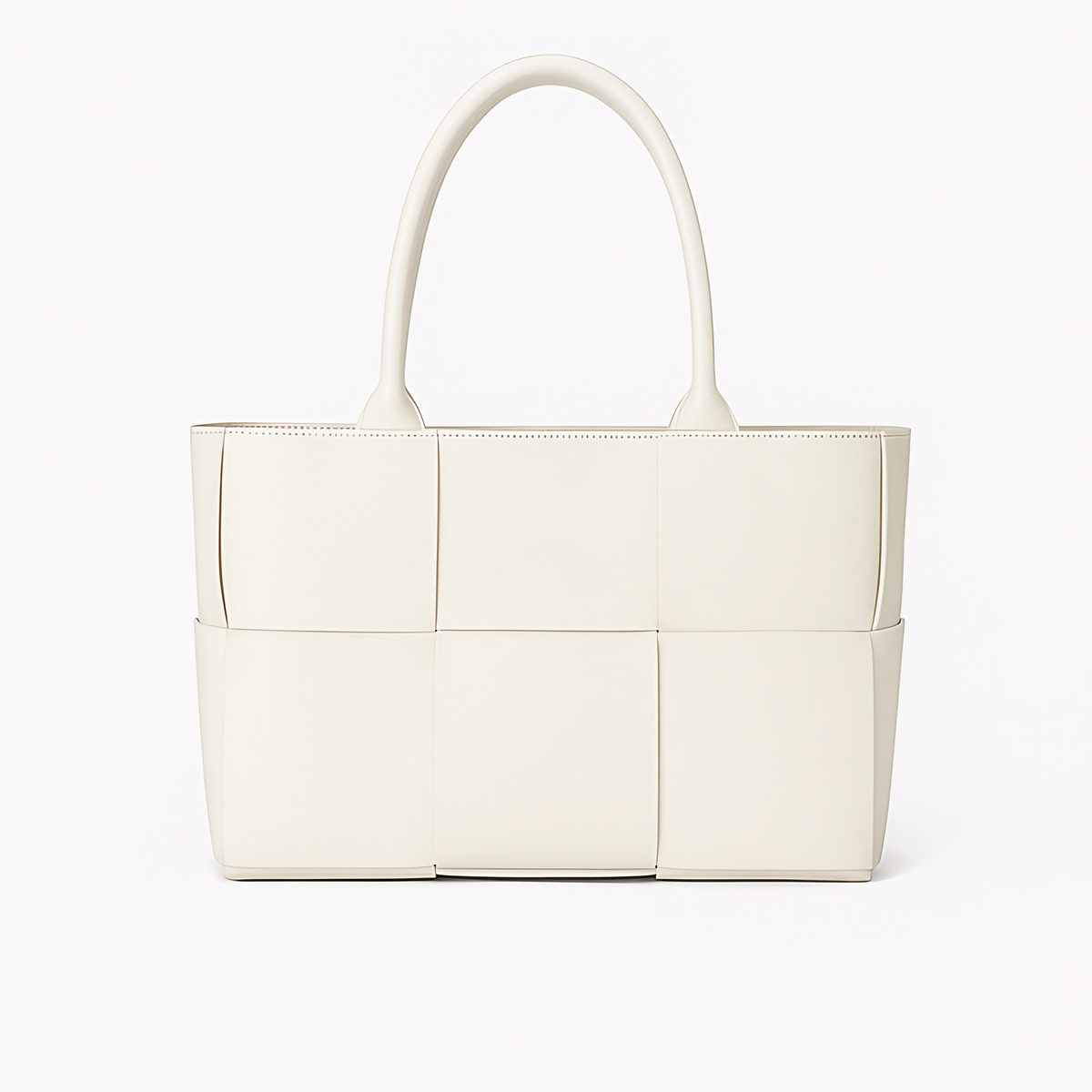 Sac cabas tressé femme 35 x 23 cm, quatre coloris, blanc