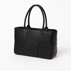 Sac cabas tressé femme 35 x 23 cm, quatre coloris
