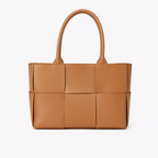 Sac cabas tressé femme 35 x 23 cm, quatre coloris, bronze