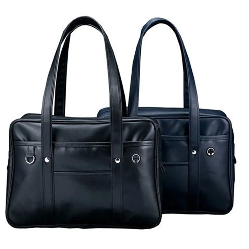 Sac cabas pour les cours, similicuir souple, ordinateur 16 pouces