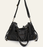 Sac d'épaule femme pour ordinateur, poche avant zippée, 37 x 25 cm