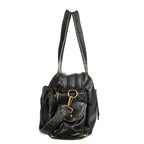 Sac de cours femme en similicuir, style vintage, 40 x 29 cm