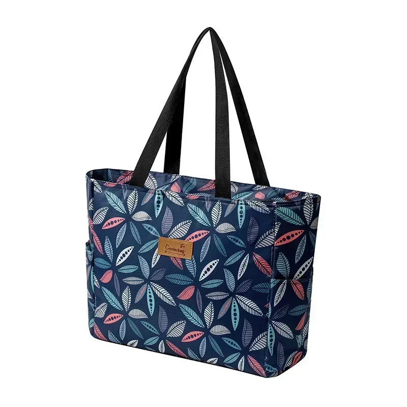 Sac de plage isotherme imprimé en tissu Oxford déperlant