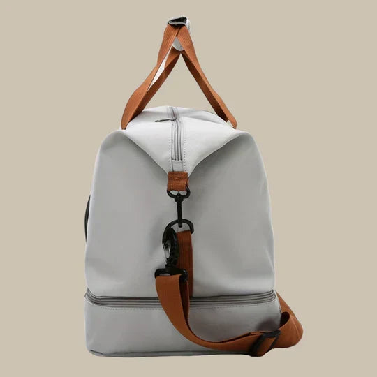 Sac de sport homme 35 à 45 L, compartiment à chaussures