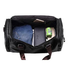 Sac de sport homme en similicuir végan, 55 cm