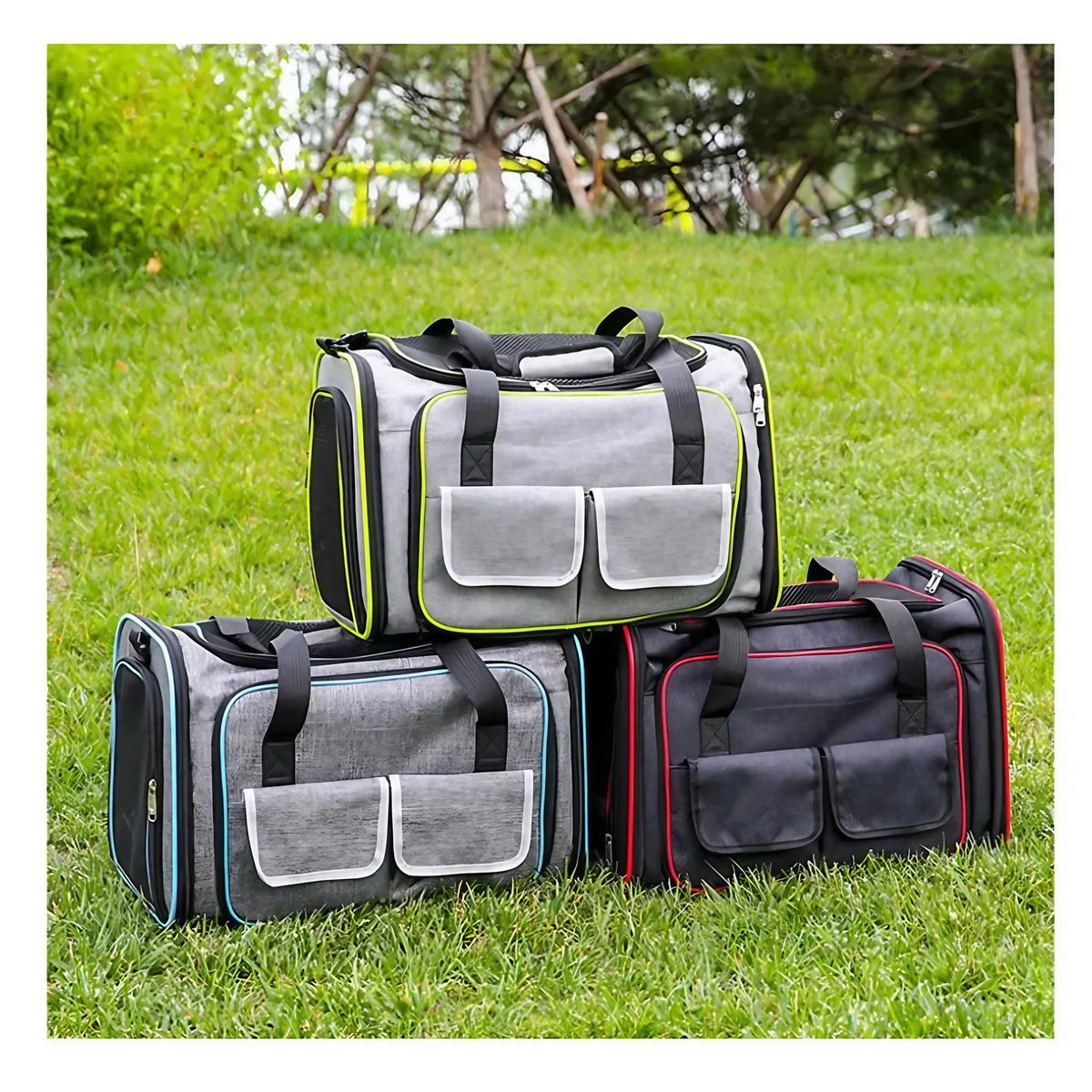 Sac de transport extensible pour chat ou petit chien, pliable