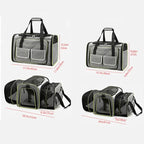 Sac de transport extensible pour chat ou petit chien, pliable