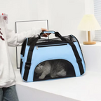 Sac de transport chien et chat pliable et aéré, trois tailles