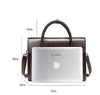 Sac de travail femme en cuir, ordinateur 14 pouces, aimanté