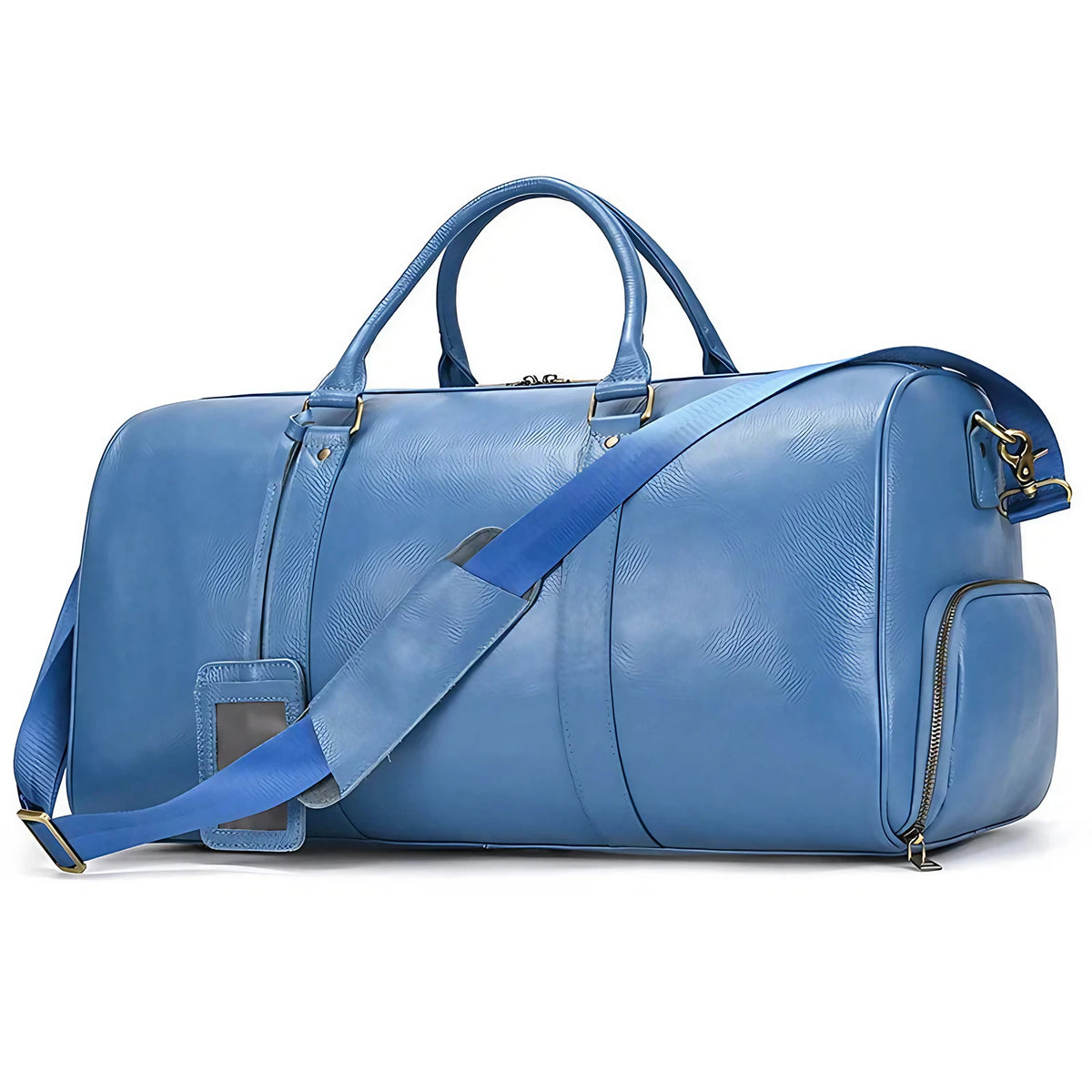 Sac de voyage femme avec compartiment chaussures, 45 ou 55 cm, bleu