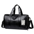 Sac de voyage femme en similicuir, 20 ou 30 litres, noir ou café, noir
