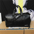 Sac de voyage femme en similicuir, petit ou grand, trois coloris, noir