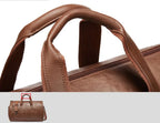 Sac de voyage homme porte-costume en similicuir, 50 x 28 x 30 cm