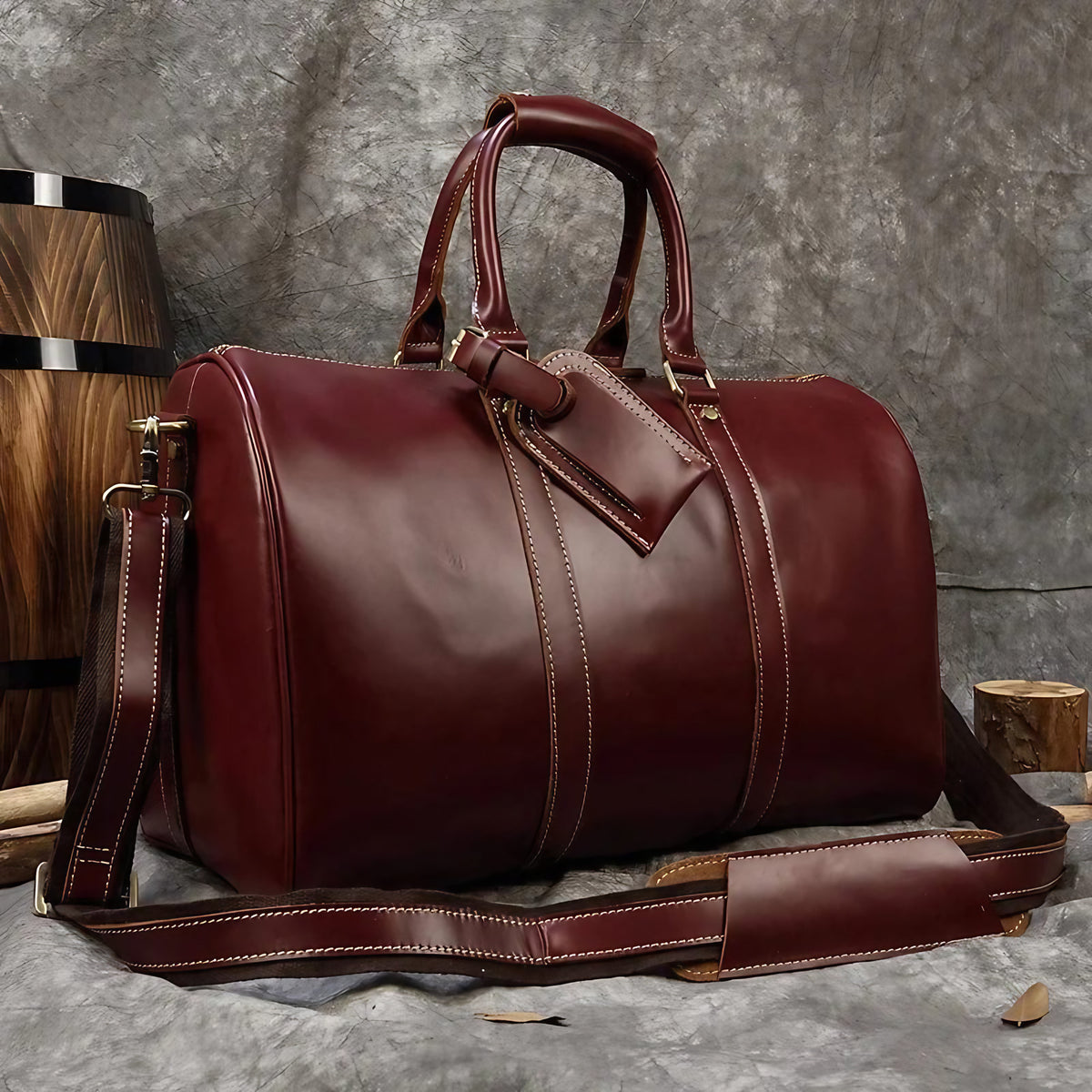 Sac de voyage homme 45 x 27 x 22 cm, format bagage cabine