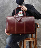 Sac de voyage homme 45 x 27 x 22 cm, format bagage cabine