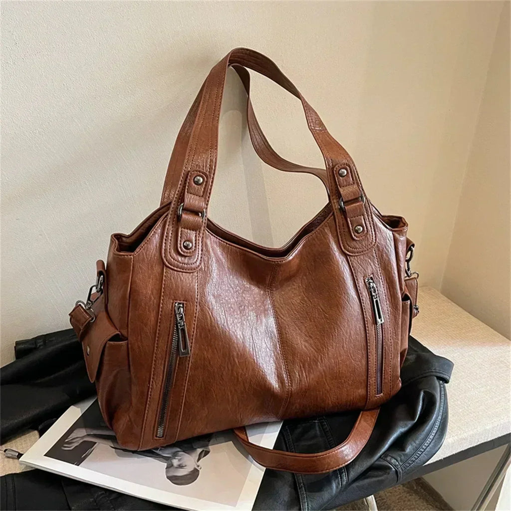 Sac besace femme à bandoulière amovible, format A4, 40 x 25 cm