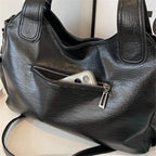 Sac besace femme à bandoulière amovible, format A4, 40 x 25 cm