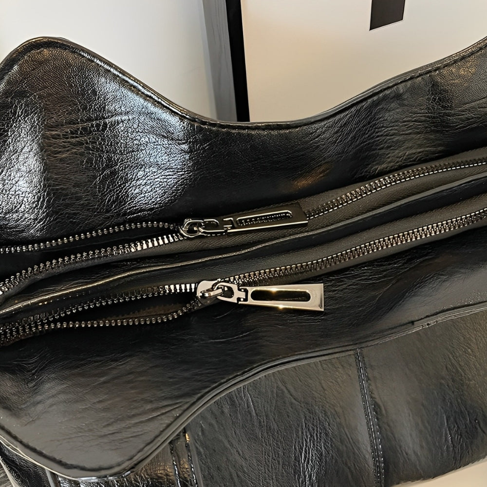 Sac besace femme à bandoulière amovible, format A4, 40 x 25 cm