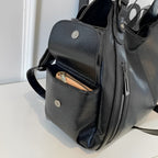 Sac besace femme à bandoulière amovible, format A4, 40 x 25 cm
