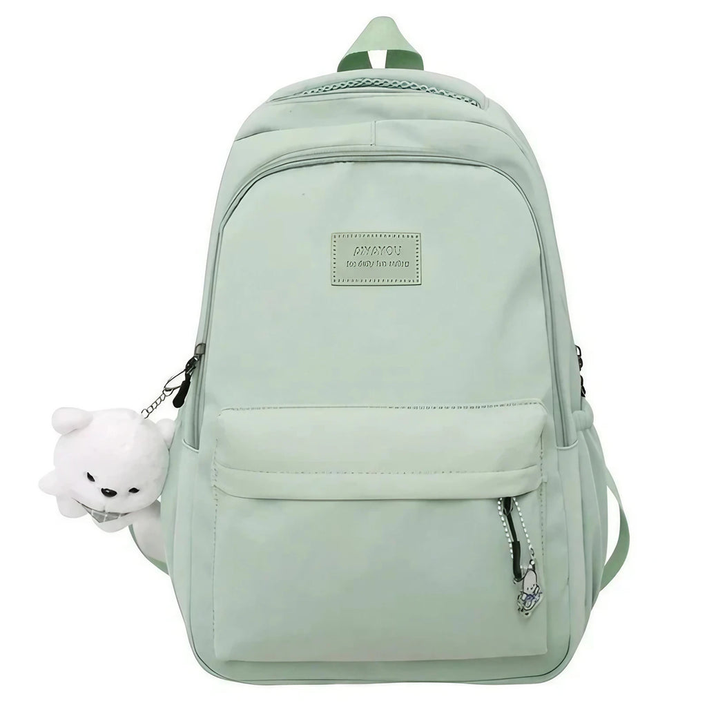 Sac à dos femme pour ordinateur 16 pouces, 20 litres, nylon, vert