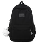 Sac à dos femme pour ordinateur 16 pouces, 20 litres, nylon, noir