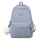 Sac à dos femme pour ordinateur 16 pouces, 20 litres, nylon, bleu