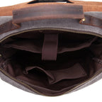 Sac à dos unisexe en toile, style preppy, quatre coloris