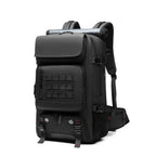 Sac à dos de voyage homme convertible, poche à chaussures, noir