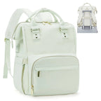 Sac à dos de voyage femme, ordinateur 14 pouces, 500 g, vert clair