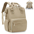 Sac à dos de voyage femme, ordinateur 14 pouces, 500 g, kaki