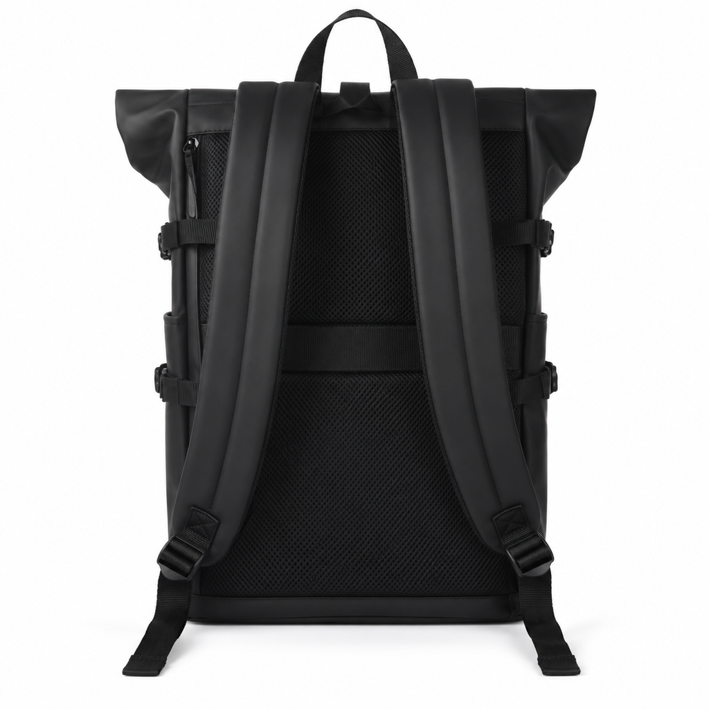 Sac à dos de voyage unisexe à volume modulable, port USB
