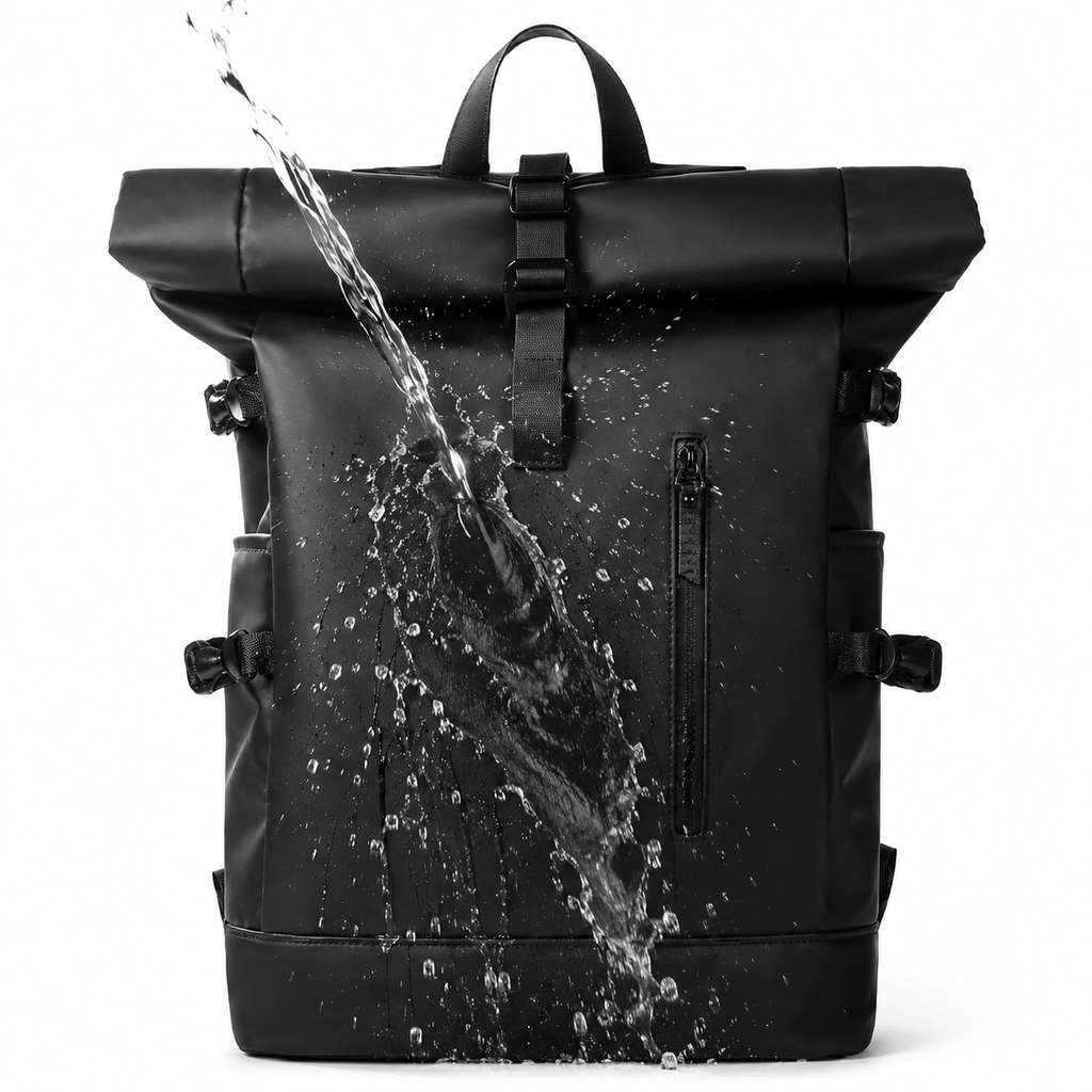Sac à dos de voyage unisexe à volume modulable, port USB