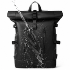 Sac à dos de voyage unisexe à volume modulable, port USB