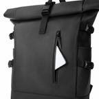 Sac à dos de voyage unisexe à volume modulable, port USB